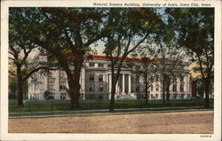 Natural Science Building, University of Iowa Postcard