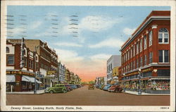 Dewey Street, Looking North Postcard