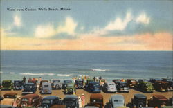 View from Casino, Wells Beach, Maine Postcard Postcard Postcard