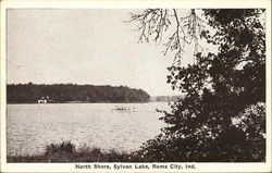 North Shore, Sylvan Lake Rome City, IN Postcard Postcard Postcard