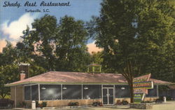 Shady Rest Restaurant Postcard