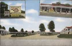 Butler's Motor Court Jacksonboro, SC Postcard Postcard Postcard