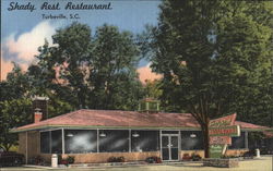 Shady Rest Restaurant Postcard