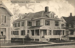 Home of President Coolidge Northampton, MA Postcard Postcard Postcard