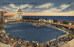 MacFadden-Beauville Pool Miami Beach, FL Postcard Postcard Postcard