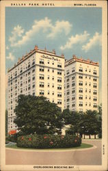 Dallas Park Hotel and Apartments Postcard