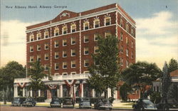 New Albany Hotel Georgia Postcard Postcard Postcard