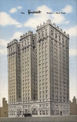 The Vanderbilt Hotel New York, NY Postcard Postcard Postcard