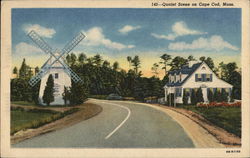 Oyster Harbors Club - Entrance Postcard