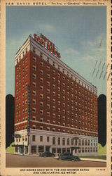 Sam Davis Hotel Postcard