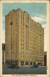 Wm. Len Hotel Memphis, TN Postcard Postcard Postcard