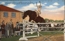 Rehearsal, Winter Quarters of Ringling Bros., Barnum & Bailey Circus Sarasota, FL Postcard Postcard Postcard