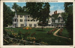 Oakwood Hotel, In The Berkshires Postcard