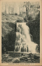 Scenic View of Hamlock Falls South Orange, NJ Postcard Postcard Postcard