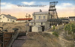 Vermillion Range Underground Mine Shaft Mining Postcard Postcard Postcard