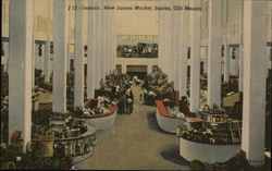 New Juarez Market - Interior Mexico Postcard Postcard Postcard