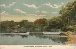 View of Tashmoo Lake Vineyard Haven, MA Postcard Postcard Postcard