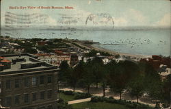 Bird's Eye View of South Boston Postcard