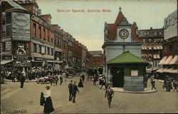 Scollay Square Boston, MA Postcard Postcard Postcard