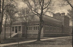 Gymnasium From the East, Baker University Baldwin, KS Postcard Postcard Postcard