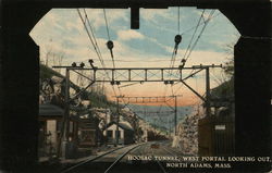 Hoosac Tunnel, West Portal Looking Out Postcard