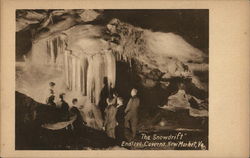 "The Snowdrift" Endless Caverns Postcard