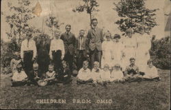 Children from Ohio Postcard