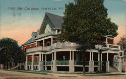 Elks' Club House Postcard