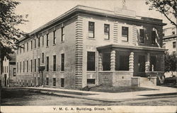 YMCA Building Dixon, IL Postcard Postcard Postcard