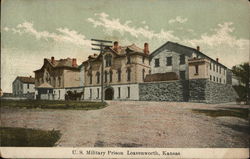 US Military Prison Leavenworth, KS Postcard Postcard Postcard