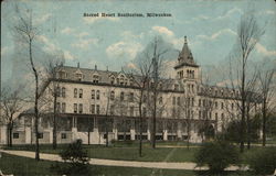 Sacred Heart Sanitarium Milwaukee, WI Postcard Postcard Postcard