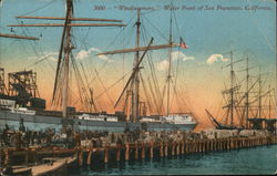 Windjammers at Waterfront San Francisco, CA Postcard Postcard Postcard