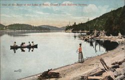 Lake of Bays, Grand Trunk Railway System Canada Misc. Canada Postcard Postcard Postcard