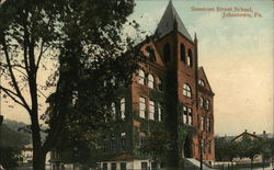 Somerset Street School Johnstown, PA Postcard Postcard Postcard