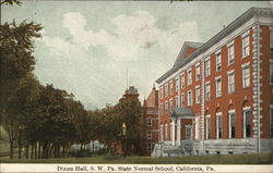 Dixon Hall, S.W. Pa. State Normal School Postcard