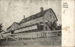 Austin General Hospital Postcard