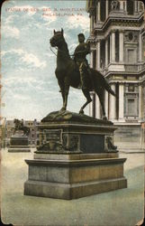 Statue of Gen. Geo. B. McClellan Philadelphia, PA Postcard Postcard Postcard