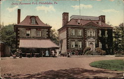 Dairy, Fairmount Park Philadelphia, PA Postcard Postcard Postcard