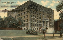 Allegheny General Hospital, N.S. Pittsburgh, PA Postcard Postcard Postcard