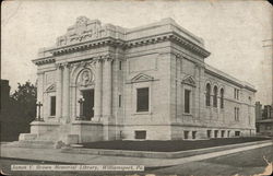 James V. Brown Memorial Library Postcard