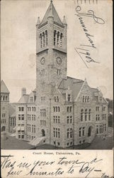 Court House Uniontown, PA Postcard Postcard Postcard