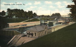 Kennedy Locks Louisville, KY Postcard Postcard Postcard