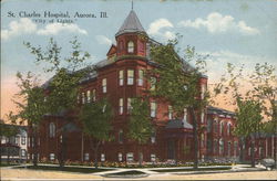 St. Charles Hospital Aurora, IL Postcard Postcard Postcard