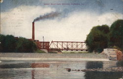 West Dam and Bridge Postcard