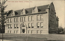 West Side High School Aurora, IL Postcard Postcard Postcard