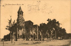 Oak Street School Aurora, IL Postcard Postcard Postcard