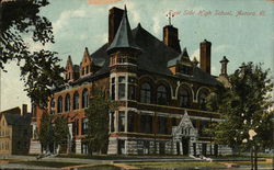 East Side High School Aurora, IL Postcard Postcard Postcard