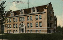 West Side High School Postcard