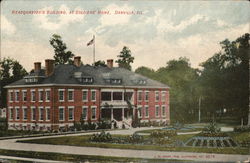 Headquarters Building at Soldiers' Home Postcard