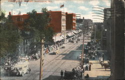 Vermillion Street Danville, IL Postcard Postcard Postcard